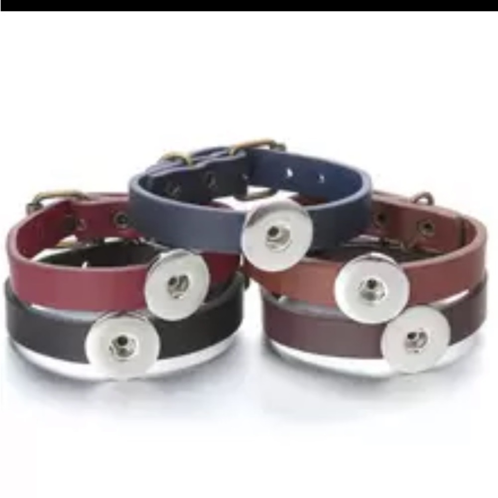 Snap Jewelry bracelet    brown